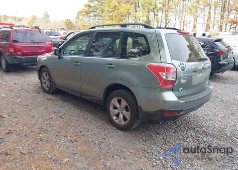 2015 Subaru Forester 2.5I Premium из США, поврежденный, VIN JF2SJAFC1FH441418